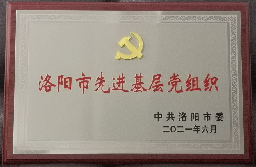 中共河南申泰控股集團(tuán)黨總支榮獲 洛陽市先進(jìn)基層黨組織榮譽(yù)稱號
